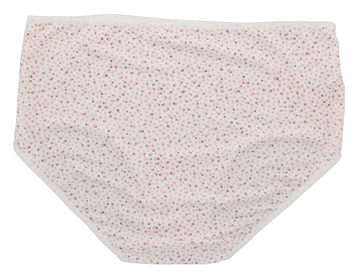 Brief Rise Delta High dimension (Large, Floral Classic Intimates Panties Pink Dots) Plus Sexy Burke (5Pr) Women's