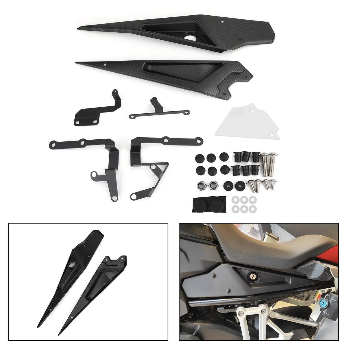 Side Frame Carbon Trim 2018-2019 F850GS Cover For F750GS