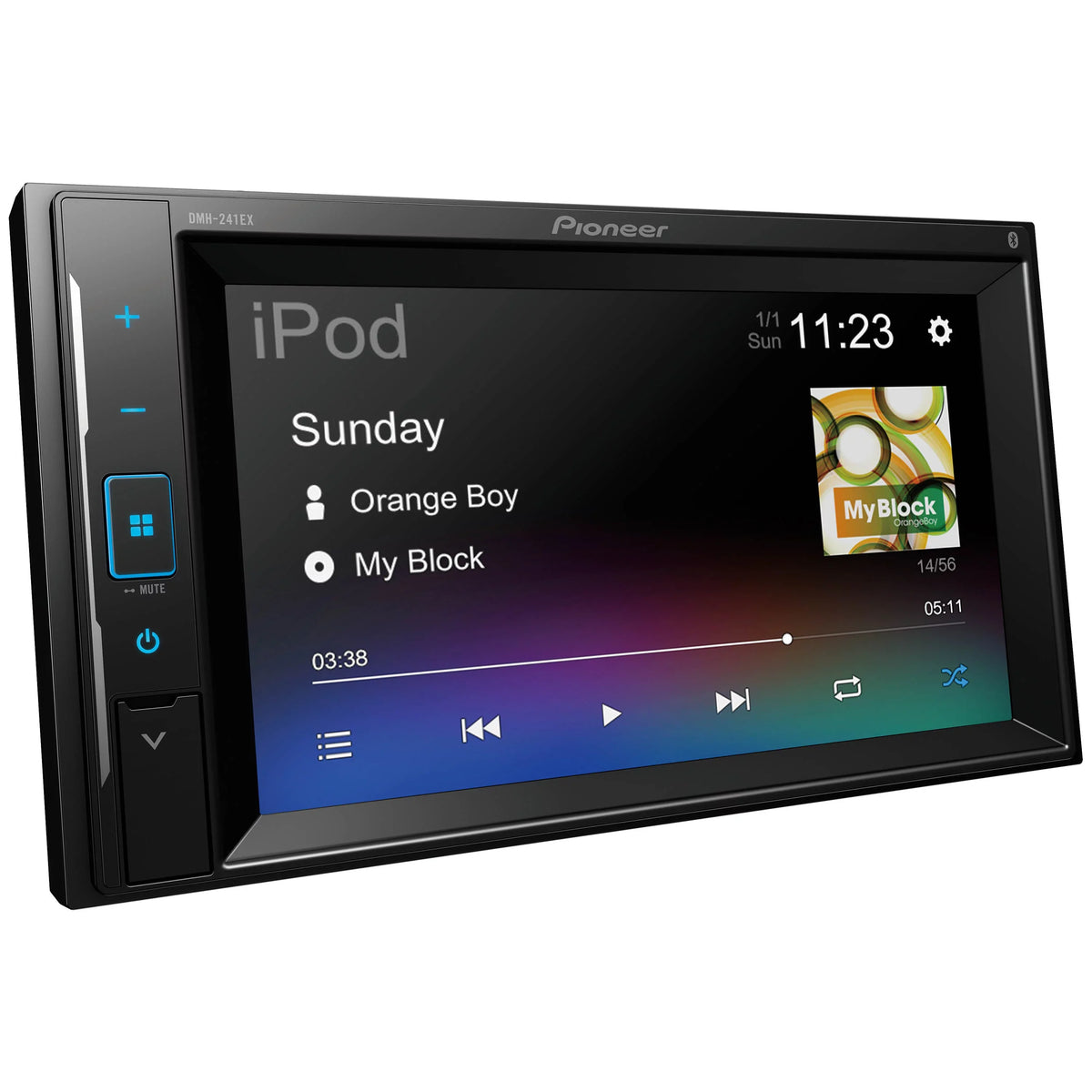 Digital + Media Touchscreen Bluetooth Pioneer Backup Receiver Camera with DMH-241EX