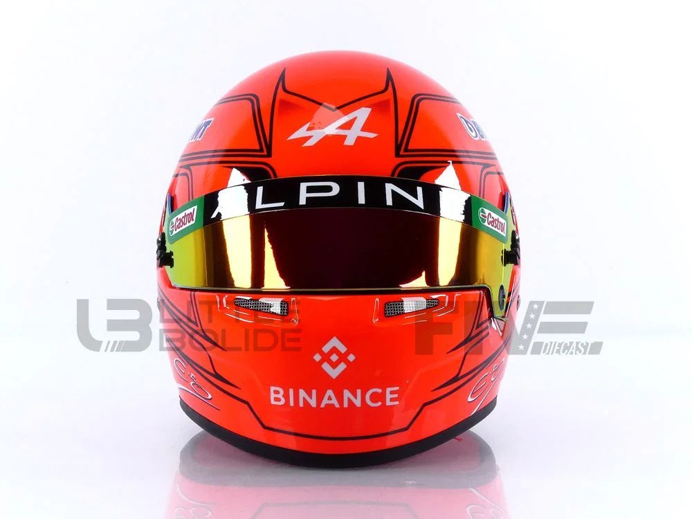 Esteban - 1/2 Ocon 2023 CASQUE - Alpine HELMET MINI