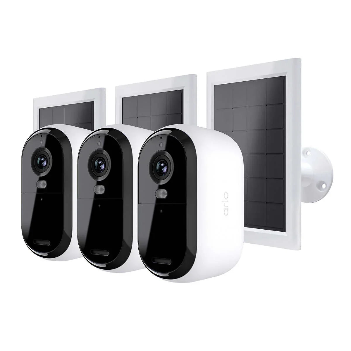 3 Generation) Camera Solar 3 Arlo 2K Essential Pack Panels with exterior (2nd