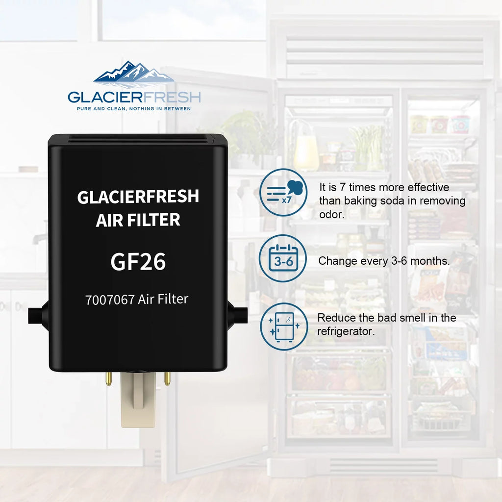 7007076 Air Air GLACIER Filter FRESH Filter, Replacement for Pack Refrigerator 3