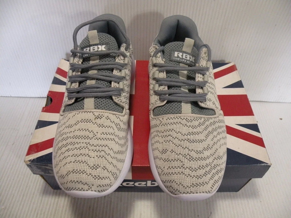 SHOES RAYNA-ZK TRAINERS NEW RBX dimension GREY/BEIGE RUNNING 10 WOMEN SNEAKER SPORTS