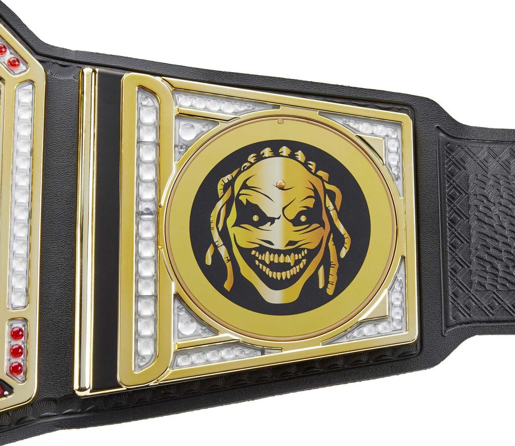 WWE with Showdown Metallic Sideplates Belt Title Role-Play Championship WWE Championship,