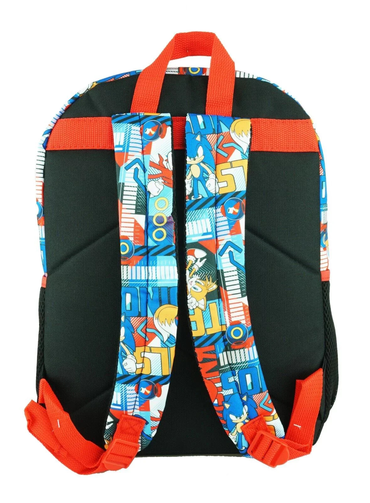 the Sonic Hedgehog Large Backpack Allover 16 SEGA inches