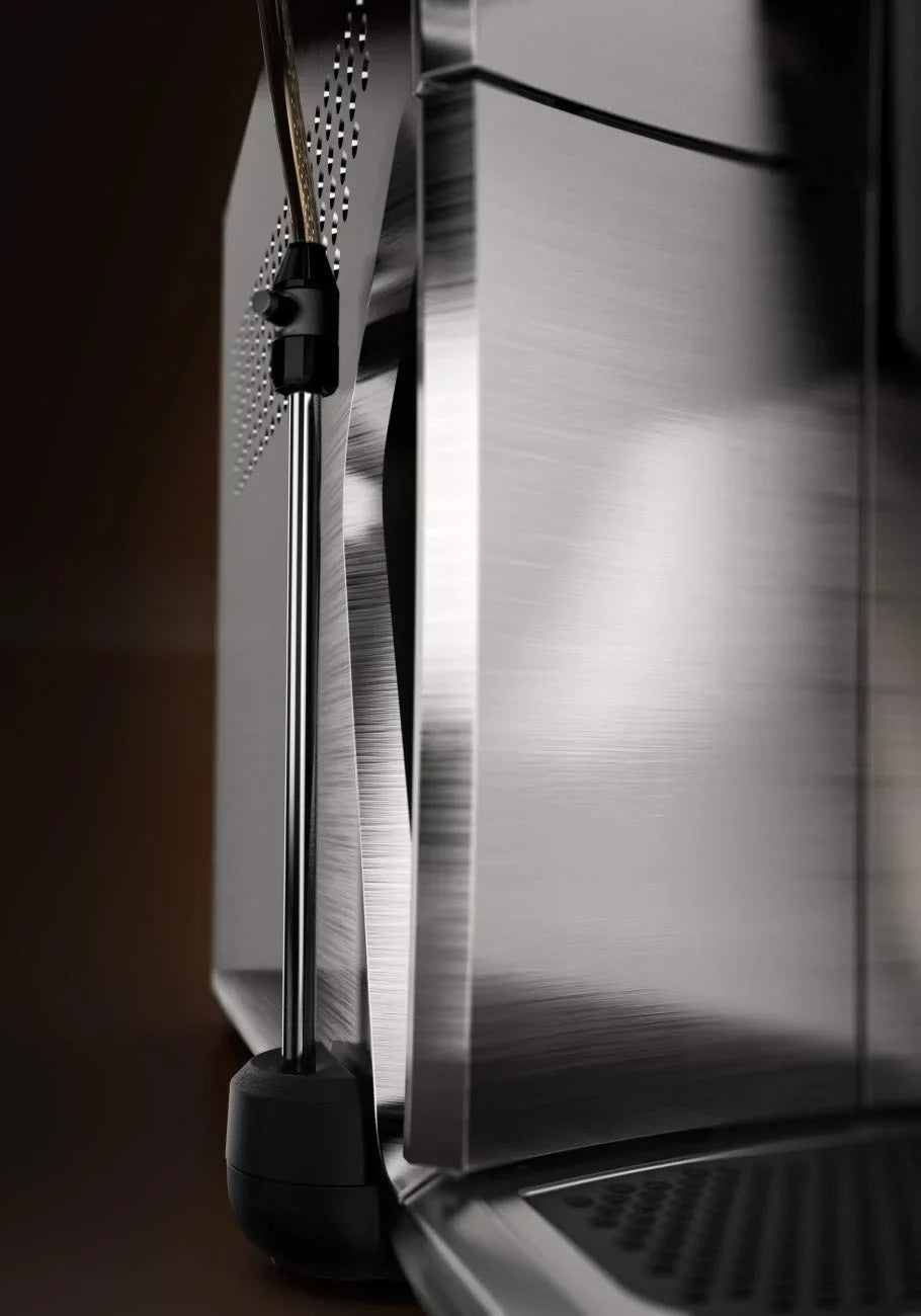 Xelsis Automatic Espresso Titanium Front Saeco Super SM7684/04 Machine, Metal