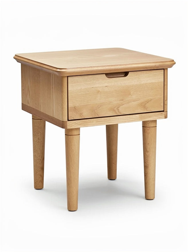 "Minimalistisch Houten Nachtkastje met Lade"