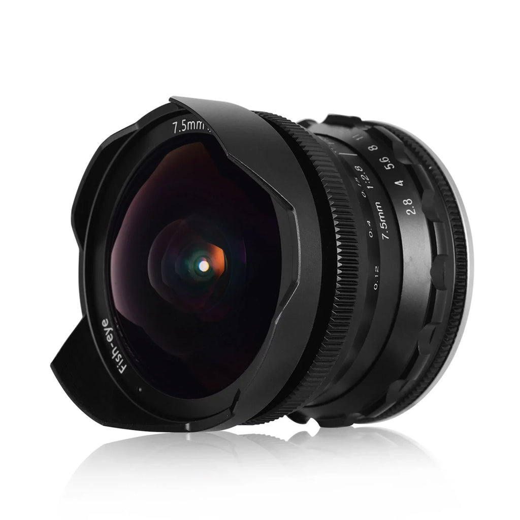 Aperture A6000 Aperture E-mount FrameLens Camera Manual Ainn lens,7.5mm F2.8 Lens Fisheye Andoer Compatible Lens 5100 A6300 Manual Wide Aps-c Wide F2.8 Camera With E-mount A6100 180° A6600