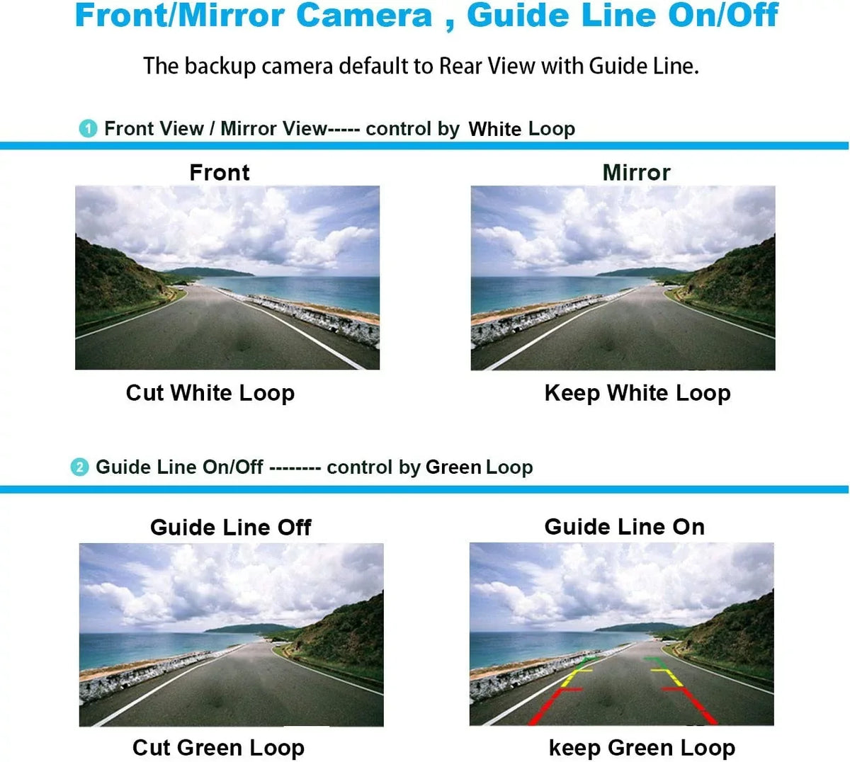Camera View Black Vision Frame MVH-1400NEX Rear Night Pioneer For Color