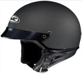 Helmet Black) Solid Flat HJC (Large, CS-2N