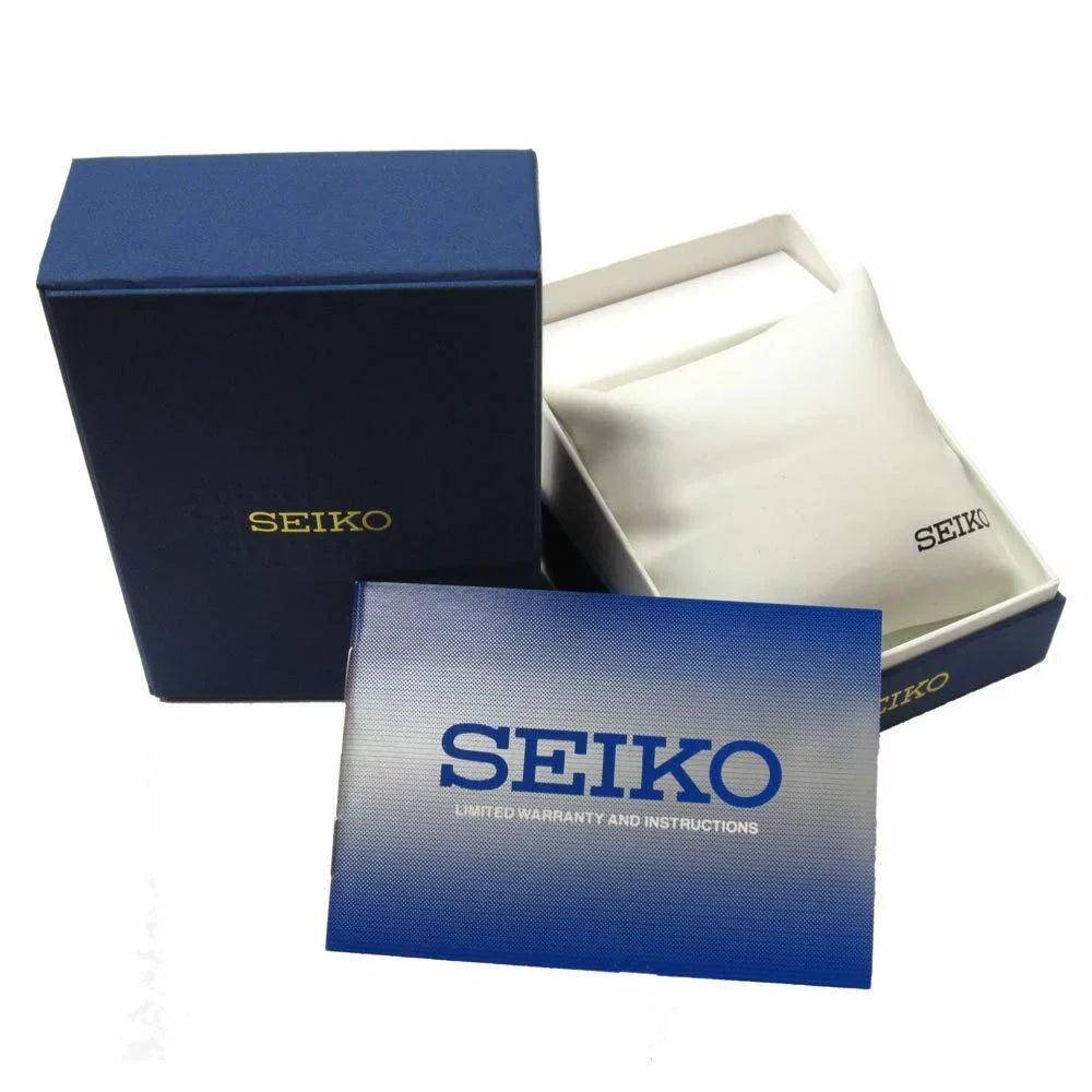 Silver-Tone Dial Leather Seiko Women's Watch Brushed #SXDF93