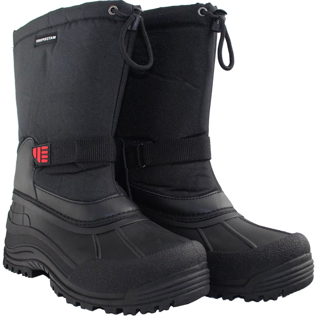 Boots Winter 11.5 Anti-Slip Male Snow Waterproof Adult Boots dimension Tanleewa Shoe Insulated Men's
