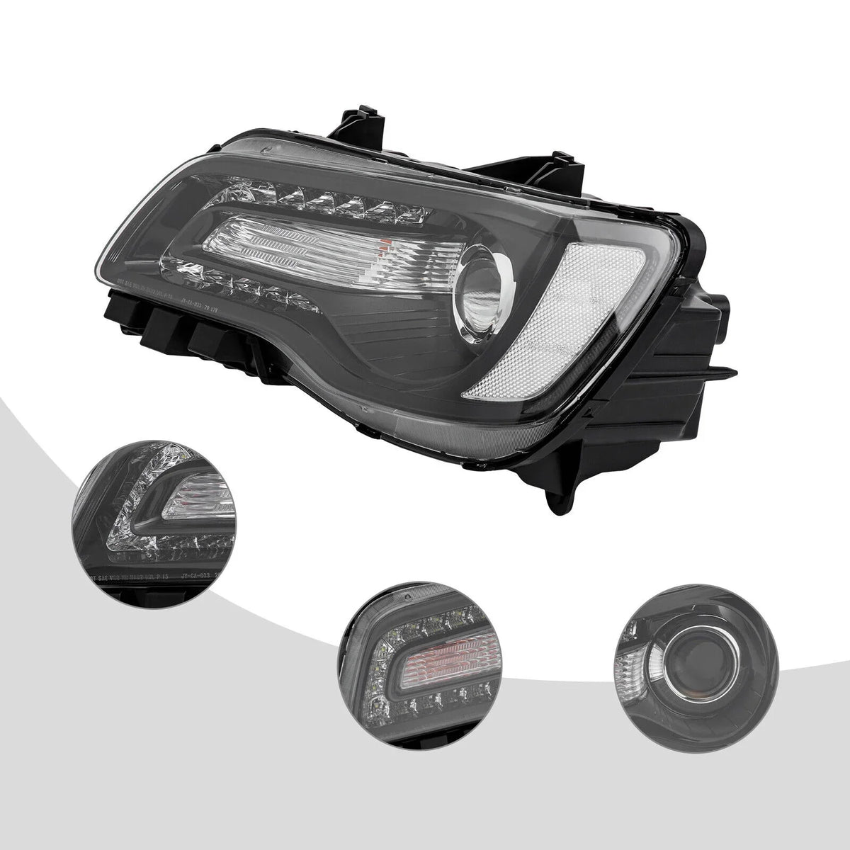 for Left New Driver 2015 Chrysler 2016 2017 Assembly Halogen Headlight Side 300