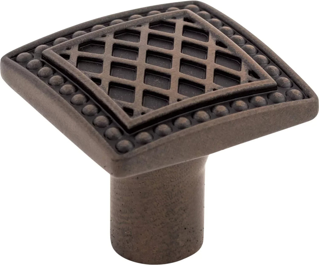 Trevi Square Knob Rouge Finish: