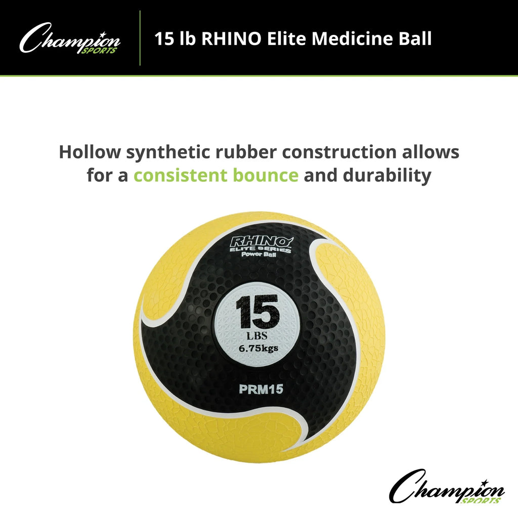 Ball Medicine Rhino® Elite Champion Sports 15lb
