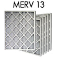 Filter - 13 Actual | dimension Pleated 16x20x4 3PK Air MERV 15.5x19.5x3.625