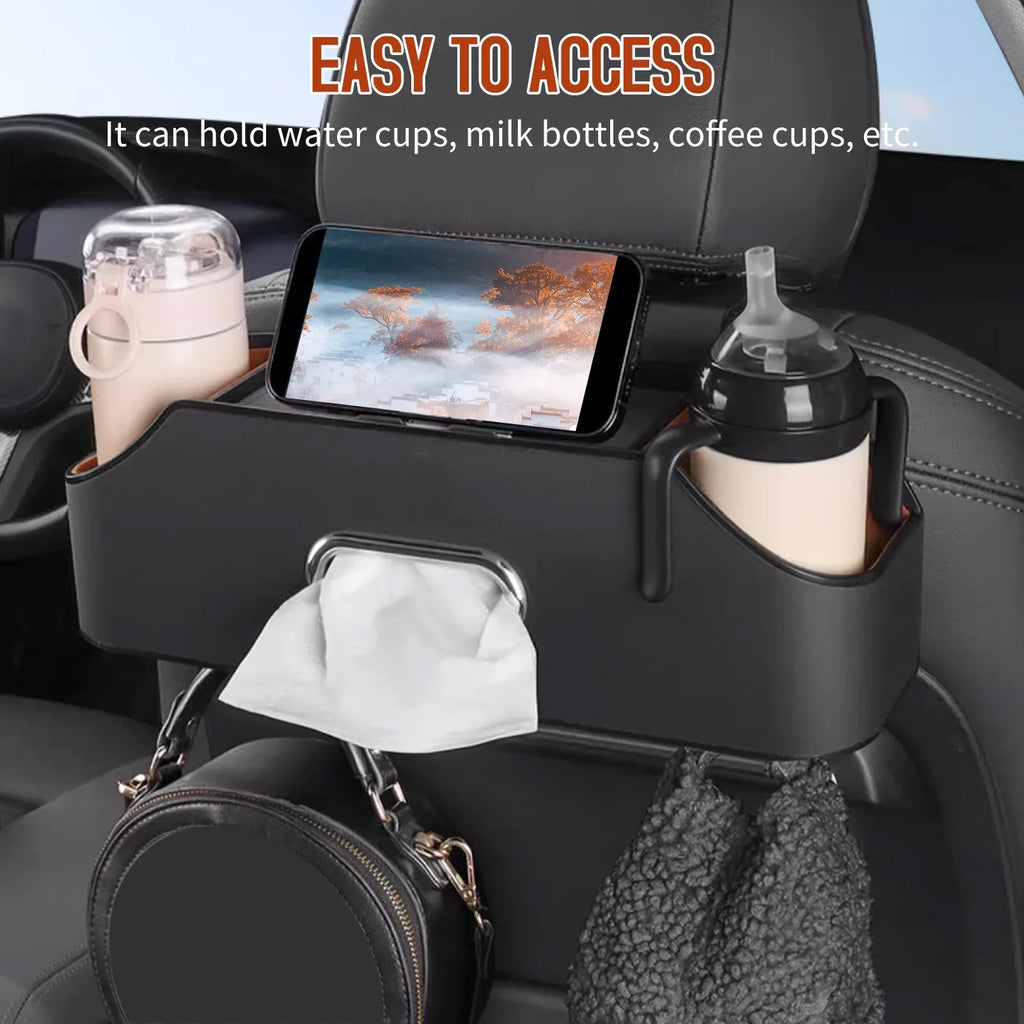 Headrest Backseat Seat Rear Tissue Car To Headrest Car Organizer,Box Headrest Box With Seat Headrest Cup Cometx Box Tissue Bottles With Car Car Box Cup Box Cup To Seat Aumotop Rear Headrest
