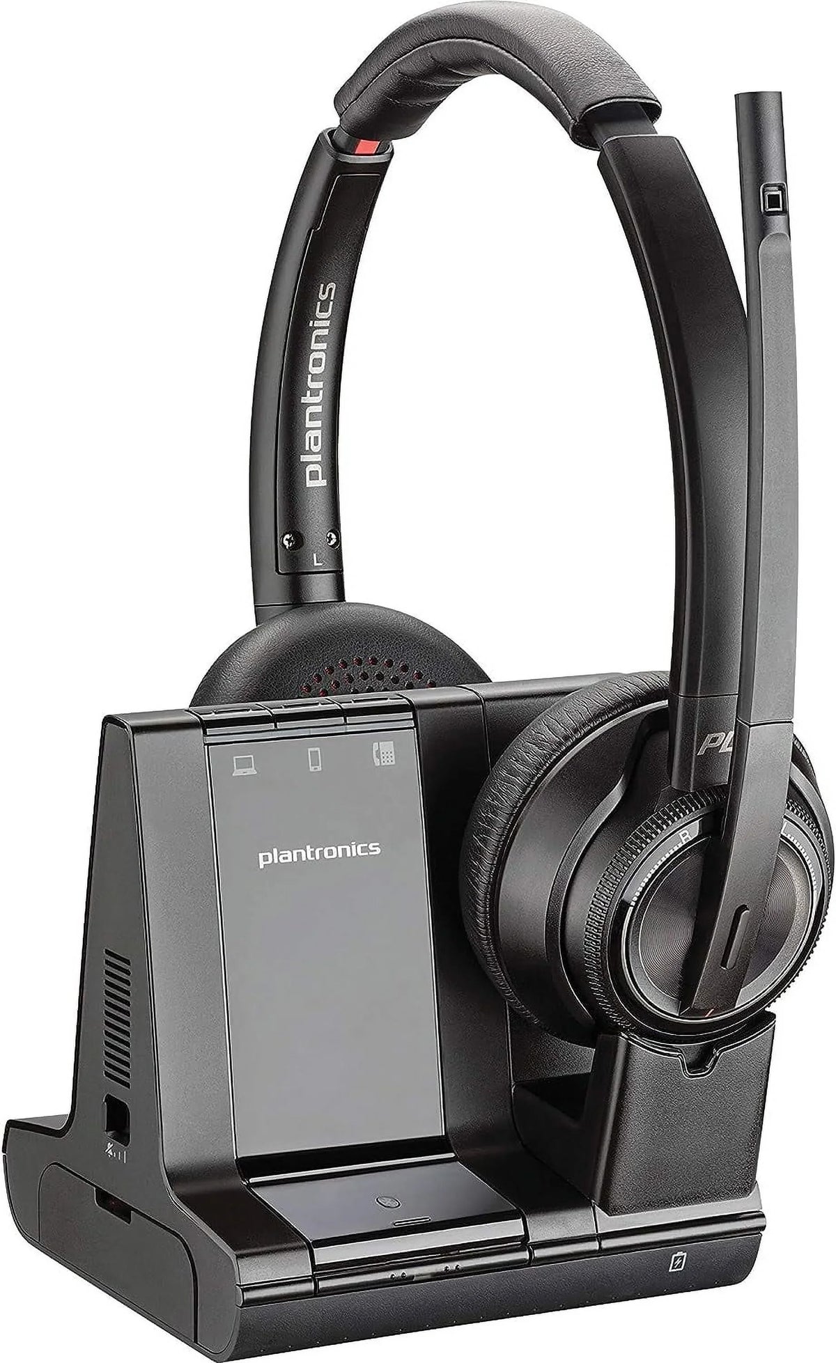 Plantronics Savi Binaural W8220M 207326-01 Headset Wireless