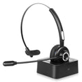 Note with 10 Charging with Function Bluetooth for Phone UX-M97 Noise Wireless Mute Isolation Charging Headset Base Microphone, Cell Mic Headset, Wireless Dock With Headset Comfortable