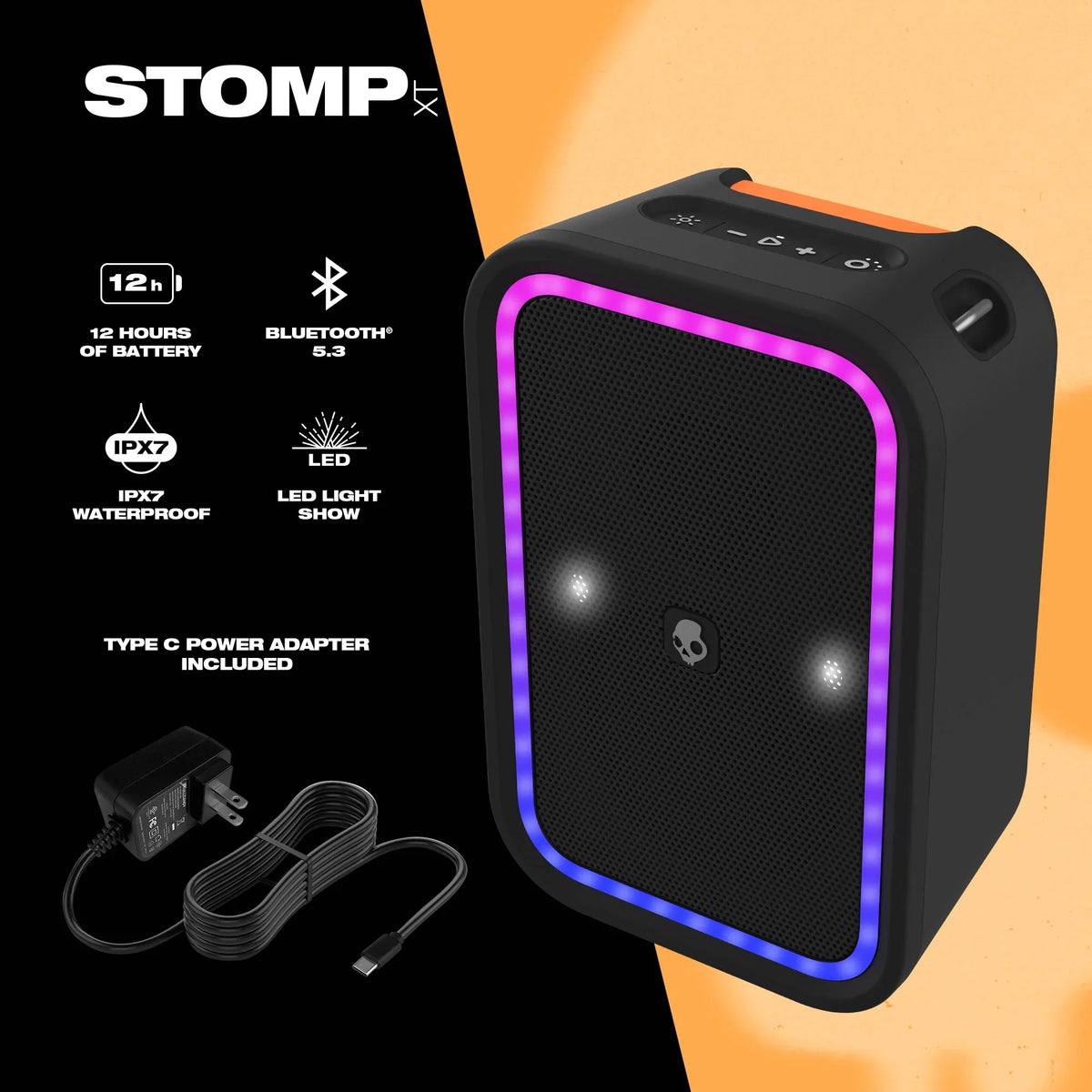 Stomp Xt, Black Skullcandy Speaker Party