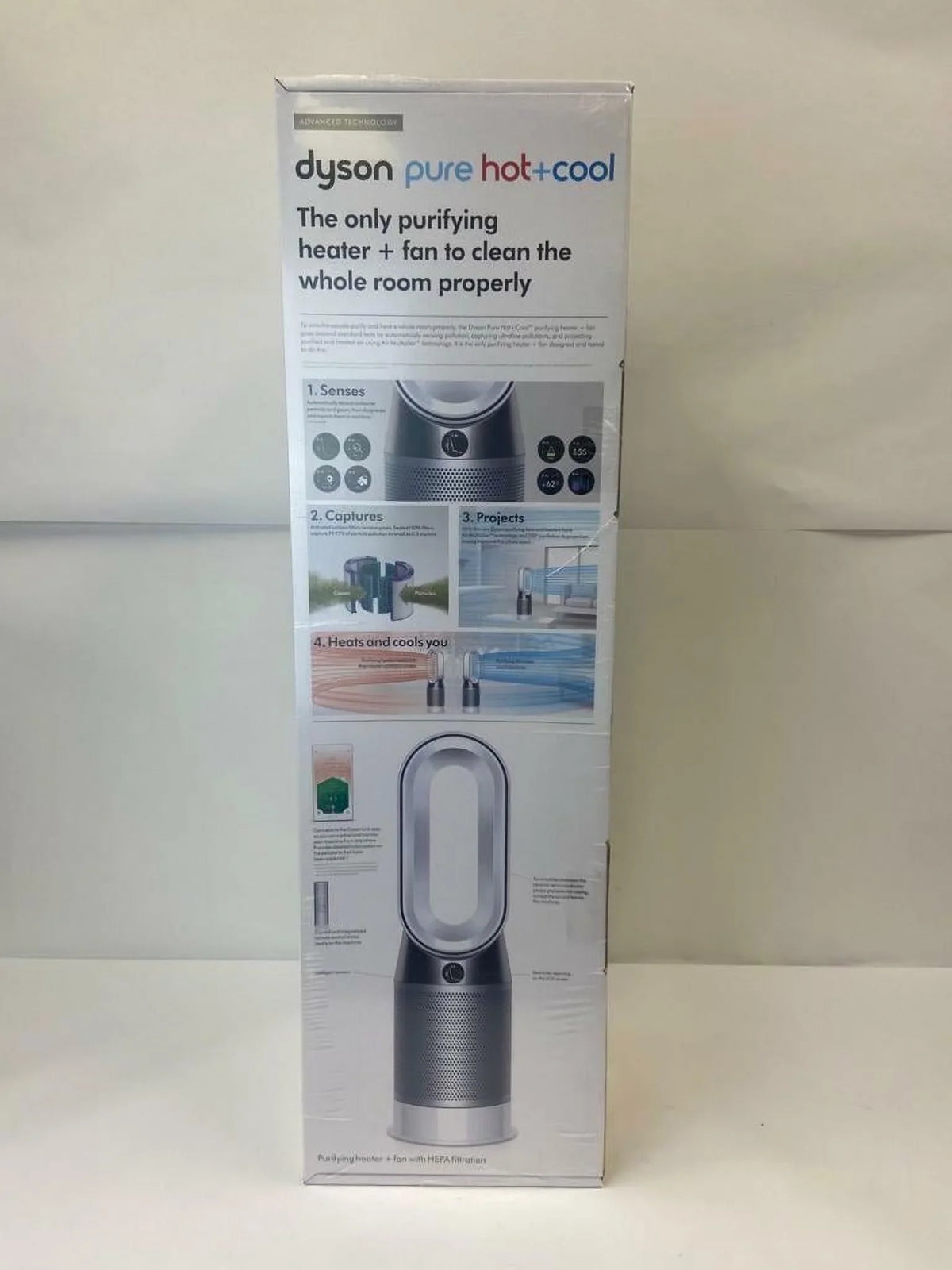 Pure + White Hot+Cool | Dyson New Heater Purifying | HP04 Fan