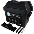 / for Battery U1 Trolling Box Kayak's Motor GEL Group SLA