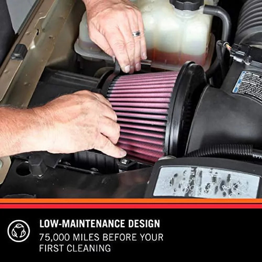 E-3770 Performance, Replacement K&N High Premium, Industrial Engine Filter: Air Filter, Duty: Washable, Heavy