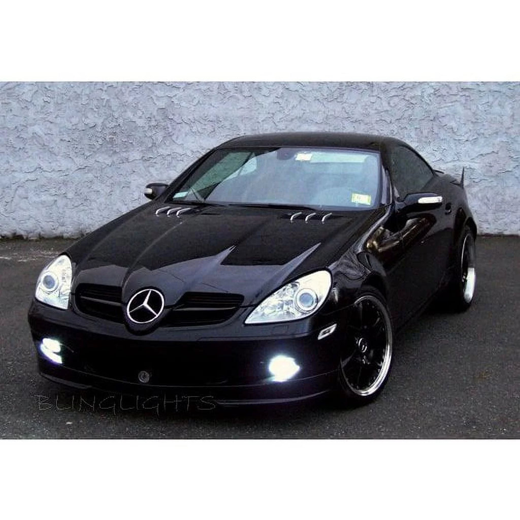280 SLK R171 SLK280 Kit 2008 LED 2009 2006 Lights For 2007 Lamps Foglamps Fog 2005 Driving