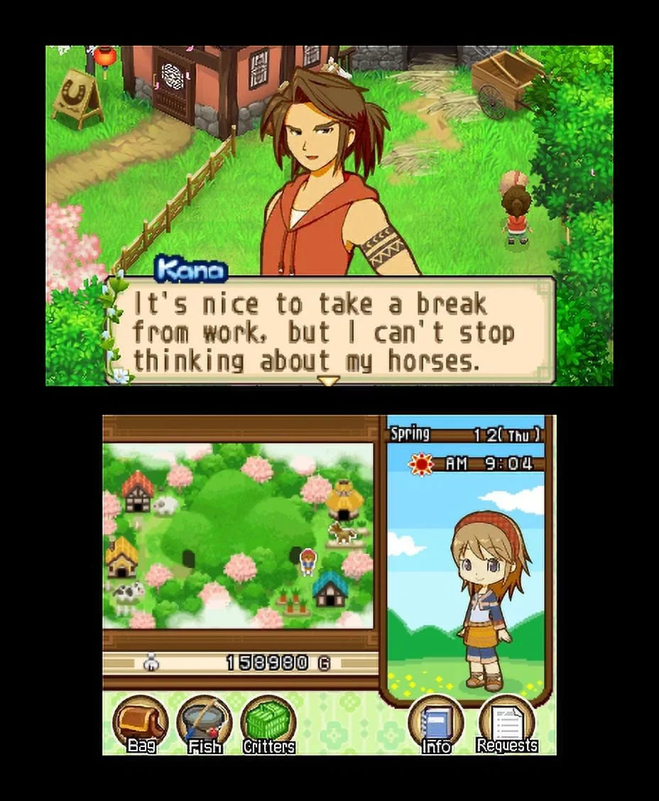 3DS - Tale of Towns Nintendo Two Moon: Harvest
